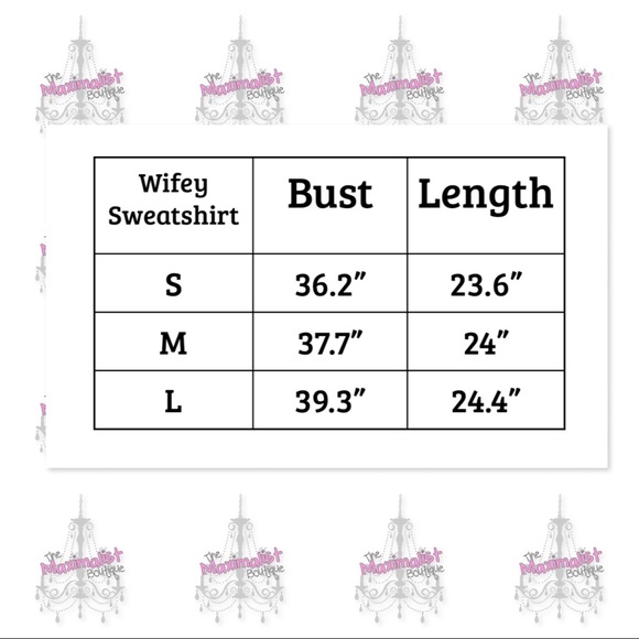 SALE! Wifey Sweatshirt - Picture 5 of 7